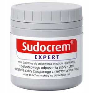 Krem barierowy na odparzenia 400g Sudocrem Expert