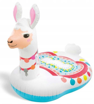 Dmuchany materac do pływania Lama Intex
