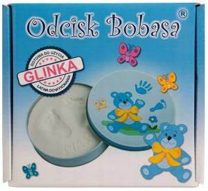 Odcisk Bobasa Niebieski Glinka Opera Tech