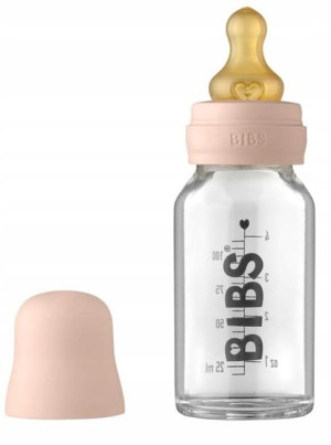 Butelka antykolkowa szklana 110 ml Blush Bibs