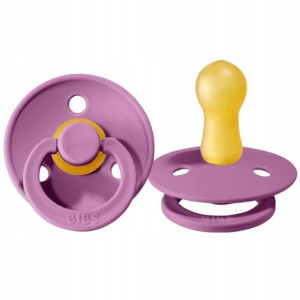 Smoczek uspokajający Hevea Lavender M 6-12 m Bibs