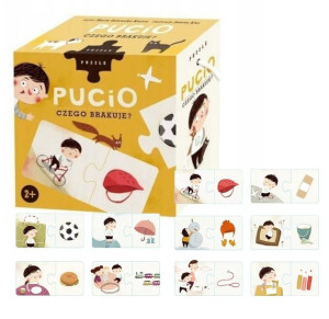 Puzzle Pucio Czego brakuje? Nasza Księgarnia