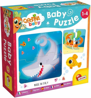 Carotina Baby Puzzle Ocean 6x4 el. Lisciani