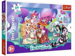 Puzzle Maxi 24el. Wesoły świat Enchantimals Trefl