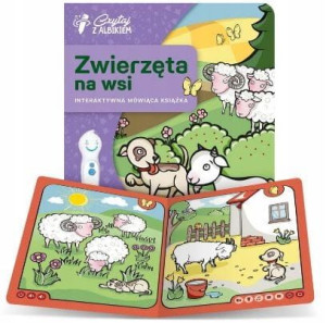 Książka Czytaj z Albikiem Zwierzęta na wsi 2+ Albi