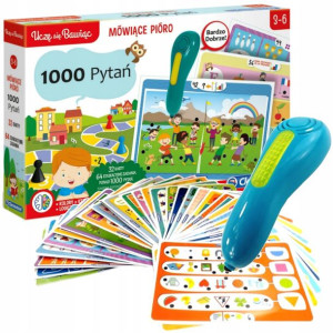 Mówiące pióro 1000 pytań 3+ Clementoni