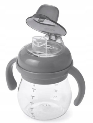 Kubek z miękkim ustnikiem Grey 150 ml 4m+ Oxo