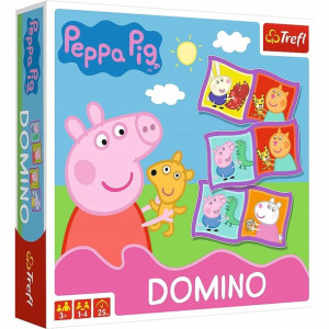 Gra Domino Świnka Peppa 3+ Trefl
