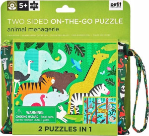 Puzzle Dwustronne w Torebce 49 el Petit Collage