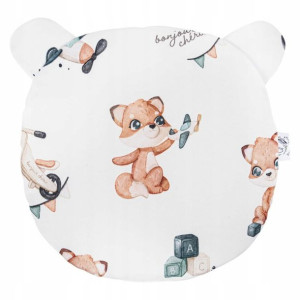 Poduszka Miś Retro Fox 30x30 Bonjour Cherie