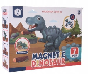 Klocki magnetyczne Dinozaur 3+ Swede