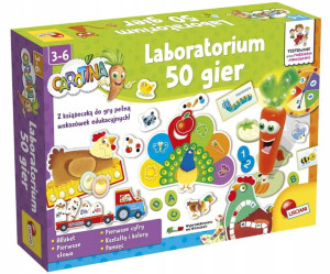 Carotina Laboratorium 50 gier 3+ Lisciani