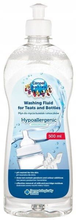 Płyn do mycia butelek i smoczków 500ml Canpol
