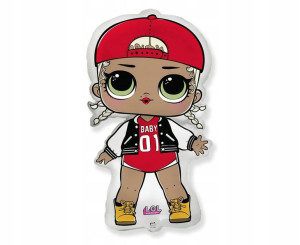 Balon foliowy 24" Mc Swag LOL Surprise Godan