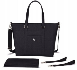 Torba do wózka Shopper czarna Cottonmoose