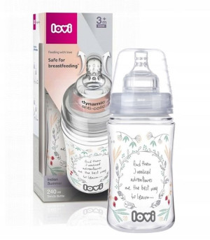 Butelka dla niemowląt Indian Summer 240ml 3m+ Lovi