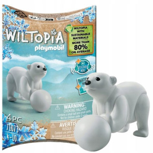 Playmobil Wiltopia 71073 Mały niedźwiedź polarny