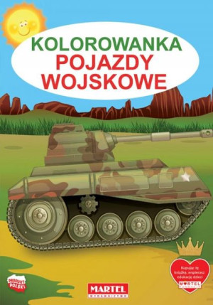 Kolorowanka Pojazdy wojskowe Martel