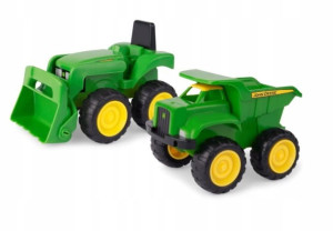 John Deere Wywrotka i traktor 18m+ Tomy