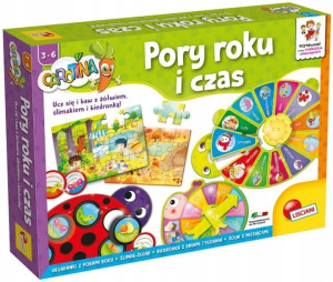 Carotina Pory roku i czas 3+ Lisciani