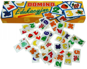 Gra Edukacyjna Domino Małe Swede