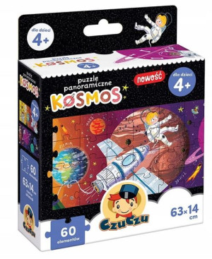 Puzzle dla dzieci panoramiczne Kosmos CzuCzu