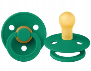 Smoczek uspokajający Hevea Colour Evergreen S 0-6m