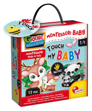 Montessori Baby Puzzle Touch My Baby Lisciani