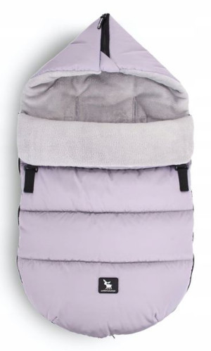 Śpiworek do wózka fotelika Baby Moose Grey Cottonm