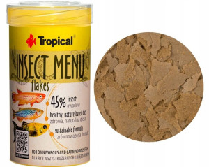 TROPICAL Pokarm dla Ryb INSECT MENU FLAKES 250ML