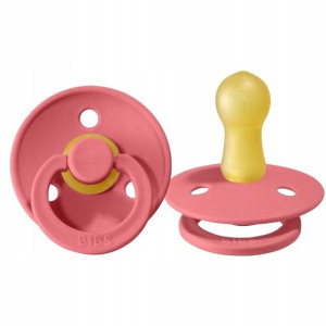 Smoczek uspokajający Hevea Coral S 0-6 m Bibs