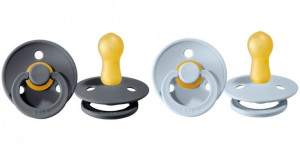 Smoczek Uspokajający Hevea 2-pack S 0-6m Bibs
