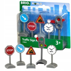 World Zestaw Znaków Drogowych 3+ Brio