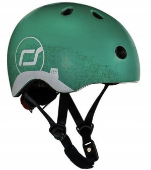 Scootandride Kask XXS-S dla dzieci 1-5 lat Forest