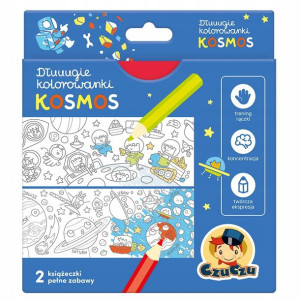 Dłuuugie kolorowanki Kosmos 4+ CzuCzu