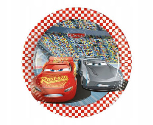 Talerzyki papierowe Cars 3 8szt. Godan
