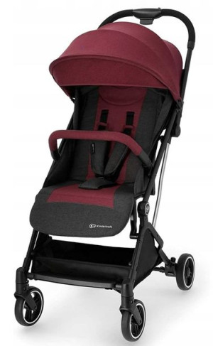 Outlet Wózek spacerowy Indy Burgundowy Kinderkraft
