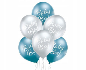 Balony na Baby Shower Baby Boy 6szt. Godan