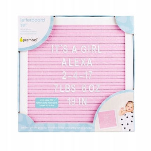 Tablica z literkami Pink Pearhead
