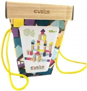 Zestaw konstrukcyjny 50 el. 18m+ Cubika