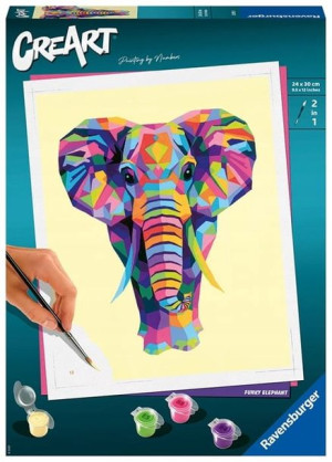 Zestawkreatywny Malowanie po numerach Ravensburger