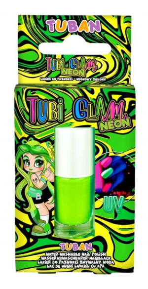 Lakier do paznokci Tubi Glam Zielony Neon Tuban