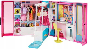 Barbie wymarzona szafa na ubrania 3+ Mattel