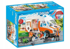Karetka ze światłem i dzwiękiem 70049 4+ Playmobil
