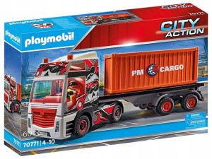 Samochód ciężarowy z przyczepą 70771 4+ Playmobil