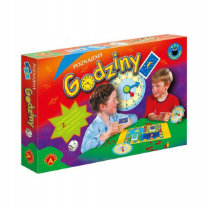 Gra edukacyjna Poznajemy godziny Alexander