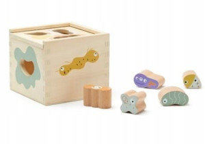 Drewniany Sorter Kształtów MicroNeo Kids Concept