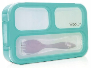 Lunchbox dla dzieci z widelcem Bento bblüv
