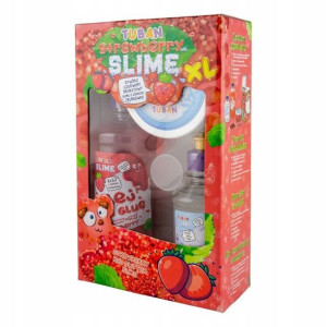 Tuban Zestaw Super Slime XL Truskawka