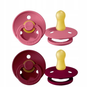 Bibs Smoczek Uspokajający Kauczuk 2 Pack S 0-6m